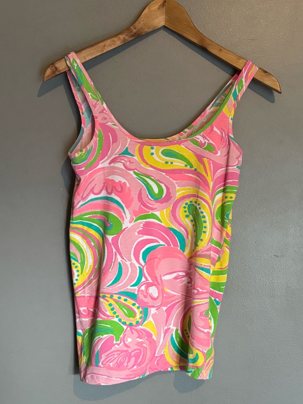 Lilly Pulitzer Flamingo Tabbie Tank Top